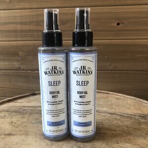 (2) J.R. Watkins Sleep Body Oil Mist, Hydrates Skin Monoi & Sandalwood, 4.8oz